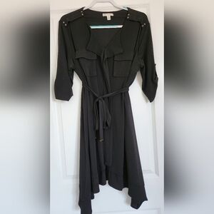 Cato Women's Black Asymmetrical Dress size XL